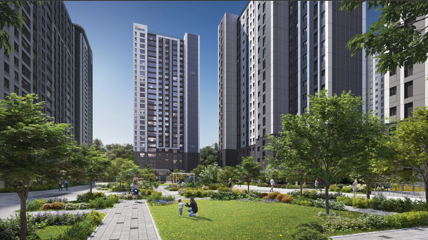 중앙공원 롯데캐슬 시그니처